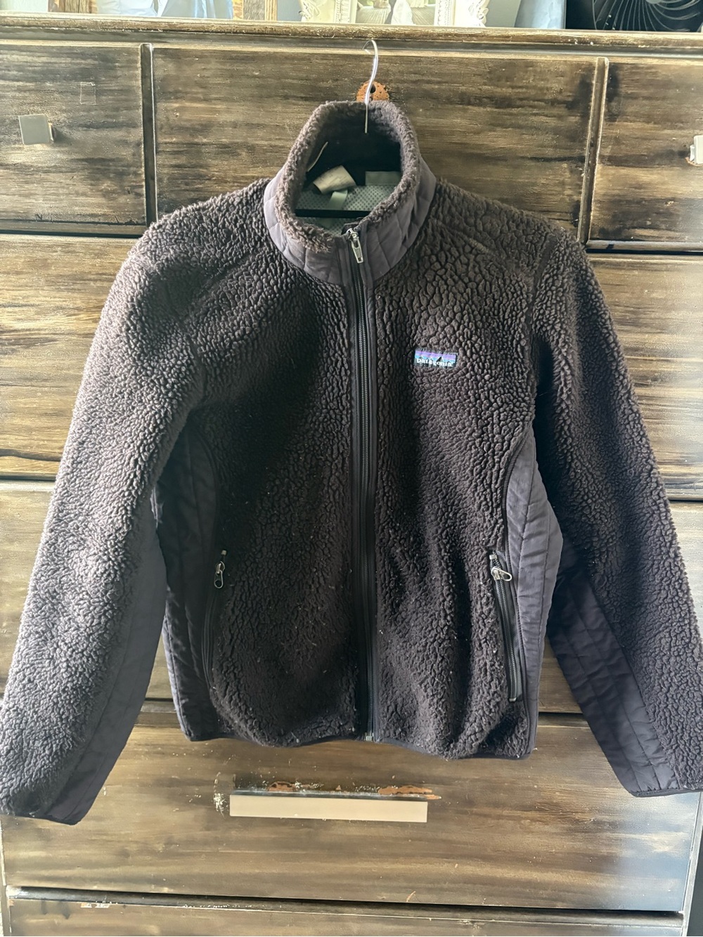 Patagonia Women's Brown Sherpa Full-Zip Jacket